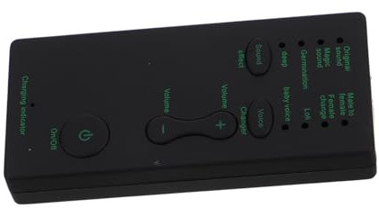 DIYEAH Voice Changer Device Portable Voice for Gaming Recording Multiuse Sound Card for Smartphones Effortless Setup for Live Streaming