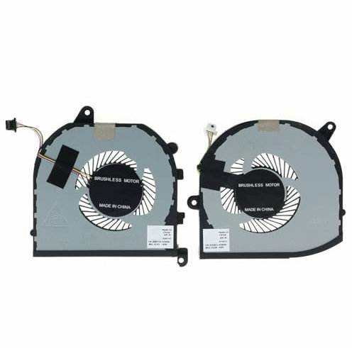 THINCAN Ventilateur CPU + GPU DC5 V 4 broches 4 fils pour ordinateur portable 15 7590 précision 5540 F01PX V9H8N