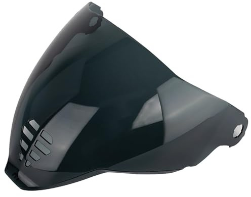 LzDQF Helm Visier für Icon IC06 AIRFLITE Helmvisiere mit Anti-Beschlag-Film Helm Visier Motorrad Windschutz Helm Objektiv.,B