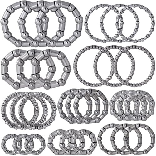 DC,CLISENCE 30 Pcs Bike Bearings, Bike Balls, BMX Bicycle Parts, Silver