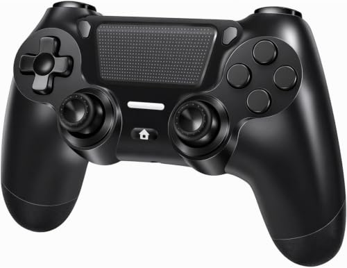 BJXOZ Wireless Controller for PS4 Controller, with USB-C Port | Dual Vibration, Six-axis Gyroscope Sensor, Speaker, Touchpad, 3.5mm Headphone Jack, Compatible with PS4/Slim/Pro/PC