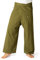 PANASIAM Fisherman Pants Unicolor, Olive, L