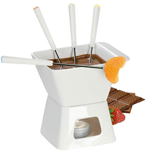 Tescoma Fondue-Set, weiß, 23.4 x 14 x 8.2 cm