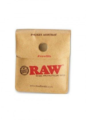 RAW POCKET ASHTRAY + RAW CLASSIC STORAGE TIN + 5 RAW CLASSIC KING SIZE SLIM BOOKLET SOLD BY MAKBROS