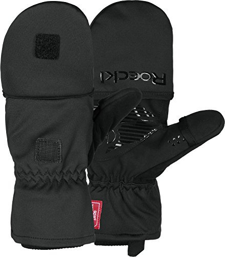 Roeckl Erwachsene Kadane Handschuhe, Schwarz, 7.5