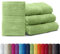 AR Line 4er Pack zum Sparpreis, Frottier Handtuch-Serie - in 7 Größen und 16 Farben 100% Baumwolle 500 g/m², 4er Pack Handtücher (50x100 cm) in Apfelgrün