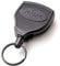 KEY-BAK Schlüsselrolle stabil Kevlarseil bis zu 15 Schlüssel mit clip, schwarz, KB Super 48, 3.2x12.1x18