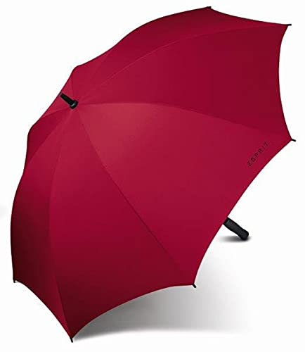 Esprit Regenschirm Portierschirm Schirm Golf Manual flagred - rot