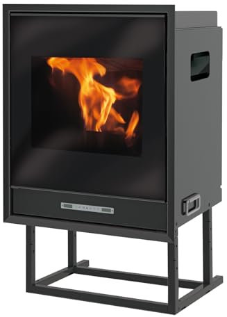EdilKamin E801010 Pellet-Kamineinsatz wasserführend Idropellbox AE/A+