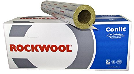 Rockwool Conlit 150 U Brandschutzschale 1m / Variantenangebot (32mm Rohrdurchmesser / 24mm Dämmung)
