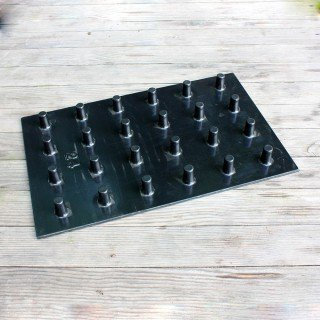 Quickpot Stabile Aushebeplatte für QP150 Anzuchtsplatten - Schwarz - Outdoor - Pflanzenheber - Pflanzgefäß - Planter