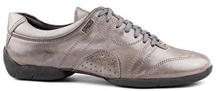 Portdance Herren Sneakers/Dance Sneakers PD Casual - Leder Hellgrau - Sneaker Sohle [EUR 44]