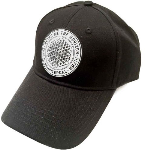 Bring Me The Horizon Baseball Cap Sempiternal Band Logo Official Black Strapback One Size