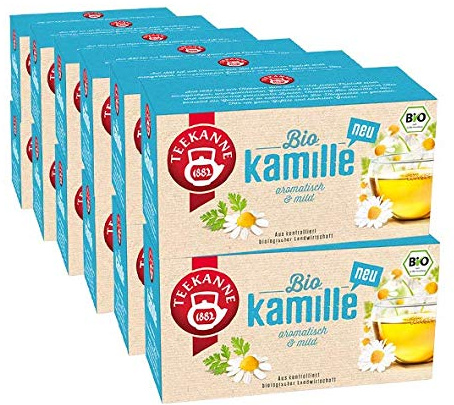Teekanne Bio Kamille, 12er Pack