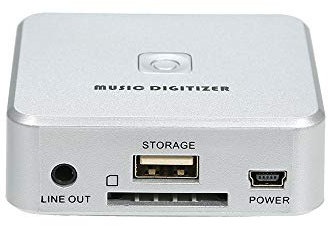 Docooler Music digitalizzatore Music Player Registra musica analogica in scheda SD Unità USB Porta mini USB Riproduzione del telecomando