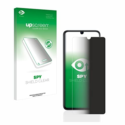 upscreen Privacy Screen Protector compatible with Samsung Galaxy A70 - Anti-Spy Screen Protection