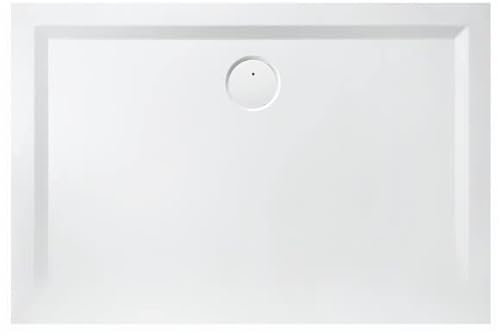 HOESCH Hoesch Mineralguss-Duschwanne MUNA mit Antirutsch 1700 x 750 x 30 mm weiß