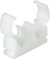 Talon Pipe Clips for 15mm and 22mm Copper or Plastic (10, 15mm Double Pipe) - White