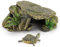 FAMKIT Grotte pour reptile - Plateforme pour tortue - Décoration pour aquarium - Grande taille