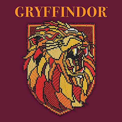 Camelot Dots Harry-Potter-Sammlung von Diamant-Facetten-Malerei-Kits, 32 x 32 cm, Gryffindor Alumni