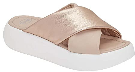 Doctor Scholl Sandalo Boca Cross Light, scarpe ortopediche da donna, rosa chiaro, 39 EU