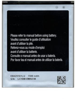 Audiosystem BATTERIA PER SAMSUNG GALAXY TREND PLUS S7580 s7582 S3 MINI i8190 1500MAH EB-425161LU