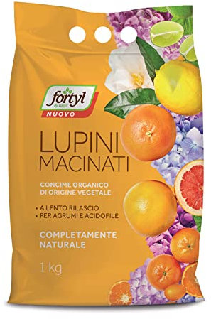 Copyr | Fortyl Lupini macinati sacco 1 kg Concime organico di origine vegetale, consentito in agricoltura biologica. Completamente naturale