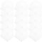 Holibanna 50pcs Plastic Cd Case Dvd Storage Boxes White Cd Semi-circular Holder Dvd Storage Cases