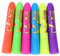 Toyvian 1 Satz 6 Glow in the Dark Body Paint Buntstifte Zeichenstifte zum Ausmalen abwaschbare kinderfarbe Decklack abwaschbare Farbe Schminkstift abwaschbare Stifte Cosplay einstellen
