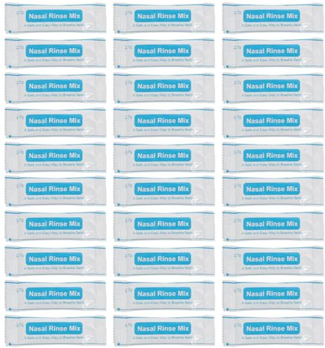 PLAFOPE 80stücke Nasenspülsalz Packungen Instant Kochsalzlösung Nasenhöhlenreiniger Sicher Für Erwachsene Nasenpflege Bei Nasenbeschwerden