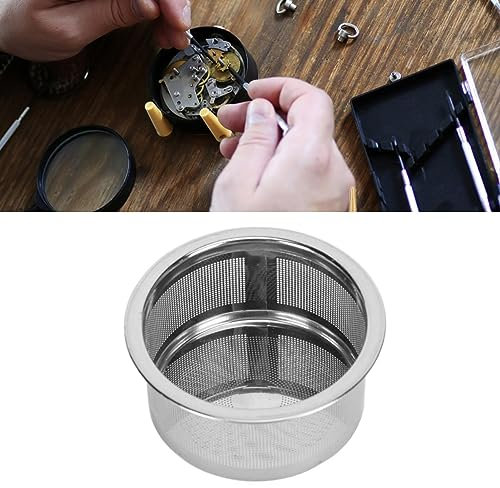 Uhrenteile Reinigungskörbe für Ultraschallreiniger, Reinigungskorb für Uhrenteile Filter, kleine Uhrenteile kleine Edelsteine Schmuck Ornamente Schrauben und andere Mikroteile Reinigungskörbe Körbe