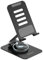 MOCOLL Supporto Telefono Scrivania Girevole a 360° Porta Cellulare da Tavolo, Phone Holder Stand Regolabile in Silicone – Pieghevole, Antiscivolo, Compatibile con iPhone, Android, Tablet