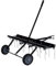 HOMTAKIE Scarificateur pour Tondeuse Autoportée Déchaumeuse de Pelouse Tracteur à Gazon Tracteur de Pelouse Râteau à Gazon Jardin Extérieur 100 cm