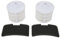 Paquete de 2 filtros de aspiradora para Hoover para Sprint para aspiradoras Spritz, accesorios de filtro de repuesto 35601328 106-HV-02528C