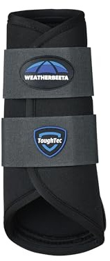 Weatherbeeta 2025 Tough - Tec Prime Brushing Boots 1027503 - Black/Grey