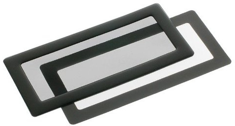DEMCiflex Dust Filter 2x 40 mm Black and Black