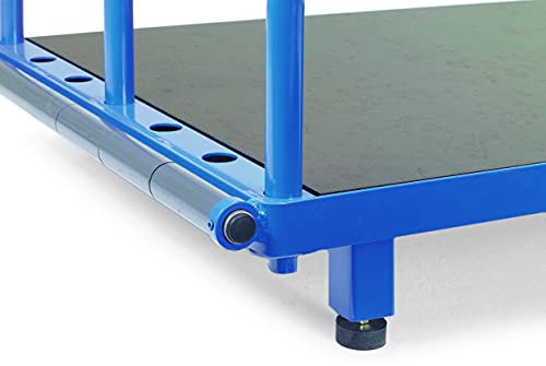 Fetra Palettenfüße für Plattenständer 4363 und 4365 Unterfahrhöhe 100 mm, für Gabelhubwagen oder Gabelstapler.