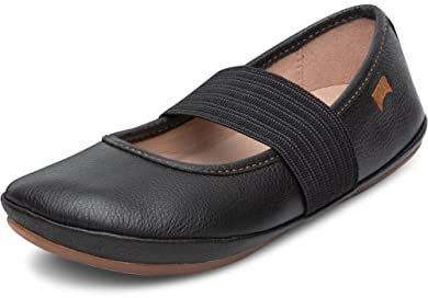 Camper Girl's Right Kids Ballet Flats, Schwarz Black, 11.5 UK Child