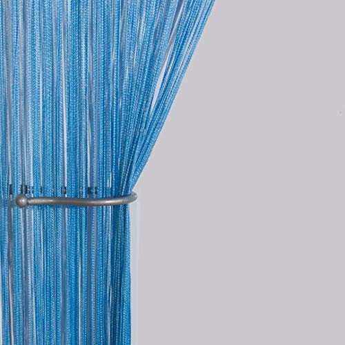 John Aird String Curtain Panel (Blue)