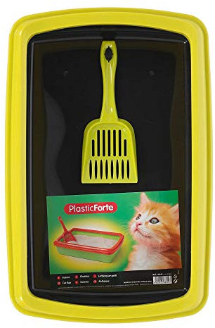 Hega Arenero Caja de Arena para Gatos con Pala 48X29X11Cm 8 litros