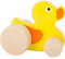 small foot 11048 Schiebetier Ente aus 100% FSC®-zertifiziertem Holz, fördert die Fantasie und Kreativität, ab 12 Monate