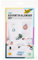 folia 9401 - Adventskalender-Set mit 24 lebensmittelechten Papiertüten in weiß, Kordel und Zahlensticker