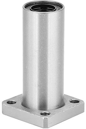 Boccola con cuscinetto a sfere a flangia quadrata Boccola con cuscinetto a sfera a movimento lineare lungo in acciaio inossidabile LMK6LUU LMK8LUU LMK10LUU(8mm)
