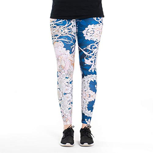 cosey - Bedruckte Bunte Leggings (Einheitsgröße)