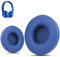 Krone Kalpasmos Earpad Replacement for Beats Solo 2 & 3 Wireless/Wired Headphone, Ear Cushion Premium Protein Leather Memory Foam with Kits, Superb Comfortable Easy to Install – Blue