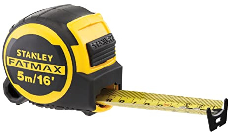 Stanley Ruban adhésif Next Generation 5 m (largeur 32 mm), jaune (FMHT33006-5)