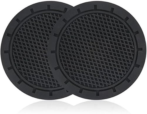 2 Pcs Porte-Gobelet De Voiture Coasters pour Clio 4 2012 2013-2019, Durable Poussière Anti-Dérapant Durable Support Coasters Auto Accessoires
