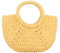Jywmsc Femmes Paille Sac de Plage Sacoche Tissée Sacs épaule Top Handle Satchel Sac à Main Porte-monnaie pour L'été