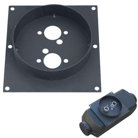 Dieselheizung-Revolver, Planar, Standheizung, hohe Festigkeit, rostfrei, Dieselheizungs-Montageplatte, Edelstahl-Dieselheizung, Montageplatte Halterung zur Befestigung von Standheizung (60 mm)