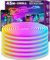 LETIANPAI 45m Neon Rope Lights, Flexible LED Cord Lights Controlled with App/Remote, Multiple Modes, IP65 Outdoor RGB Light Waterproof, Music Sync Led Neon